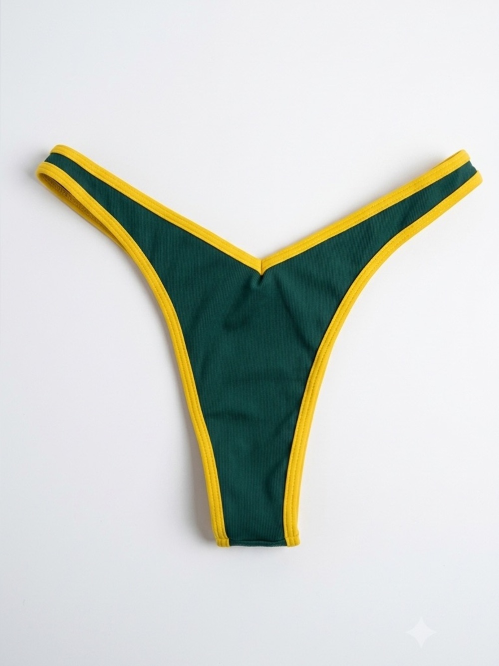 Skatie Teeny Thong Style Bikini Bottom in Scout
